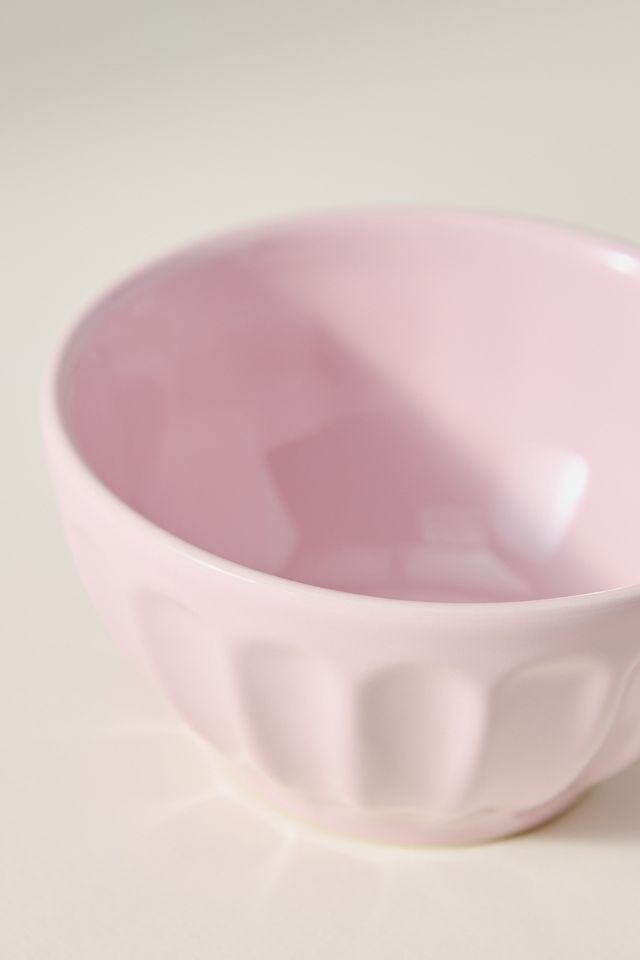 Amelie Latte Portuguese Stoneware Cereal Bowls, Set of 4 #2