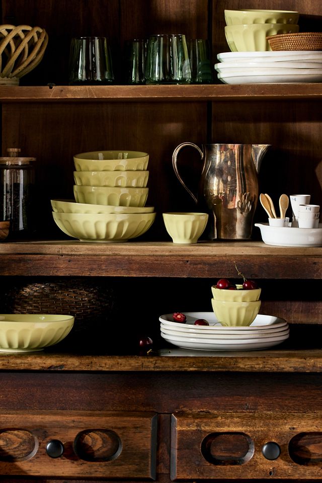 The Latte Stoneware Cereal Bowls, Set of 4: Amelie Edition #3
