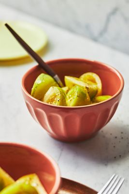 Amelie Latte Portuguese Stoneware Cereal Bowls, Set of 4