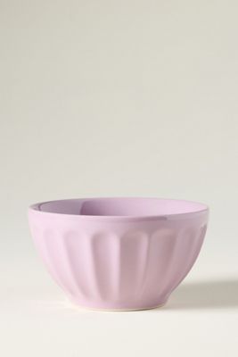 Amelie Latte Stoneware Cereal Bowls, Set of 4