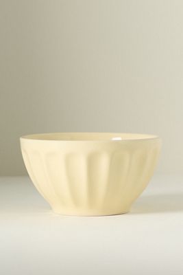 Amelie Latte Portuguese Stoneware Cereal Bowls, Set of 4