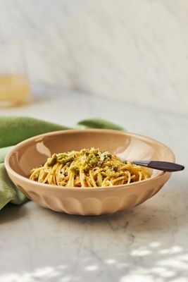 The Latte Stoneware Pasta Bowls, Set of 4: Amelie Edition