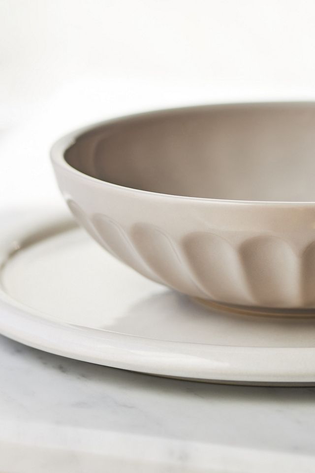 The Latte Stoneware Pasta Bowls, Set of 4: Amelie Edition #1