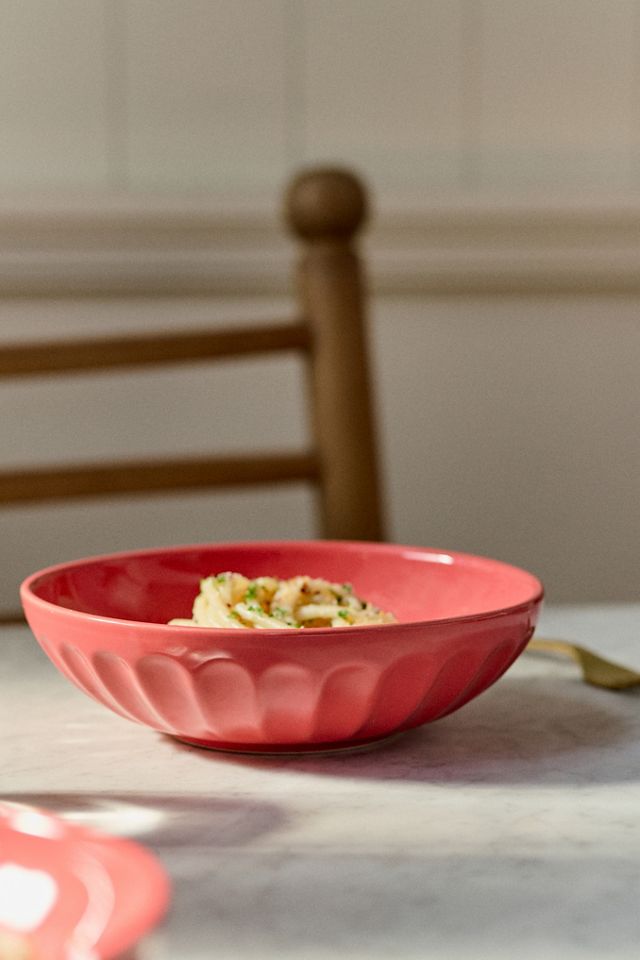 The Latte Stoneware Pasta Bowls, Set of 4: Amelie Edition