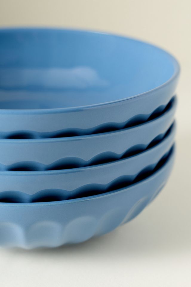 The Latte Stoneware Pasta Bowls, Set of 4: Amelie Edition #2
