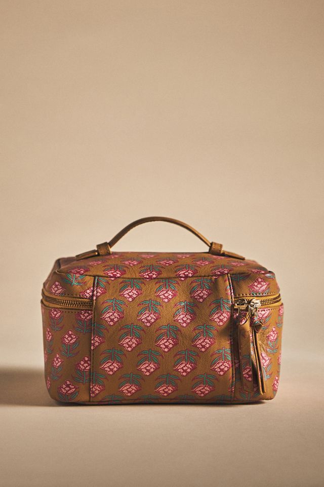 Llani Kavi Leather Train Case #1