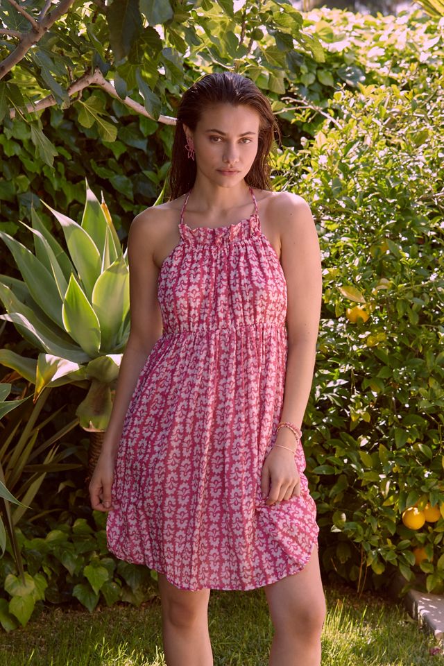 By Anthropologie Gauze Halter Dress #2