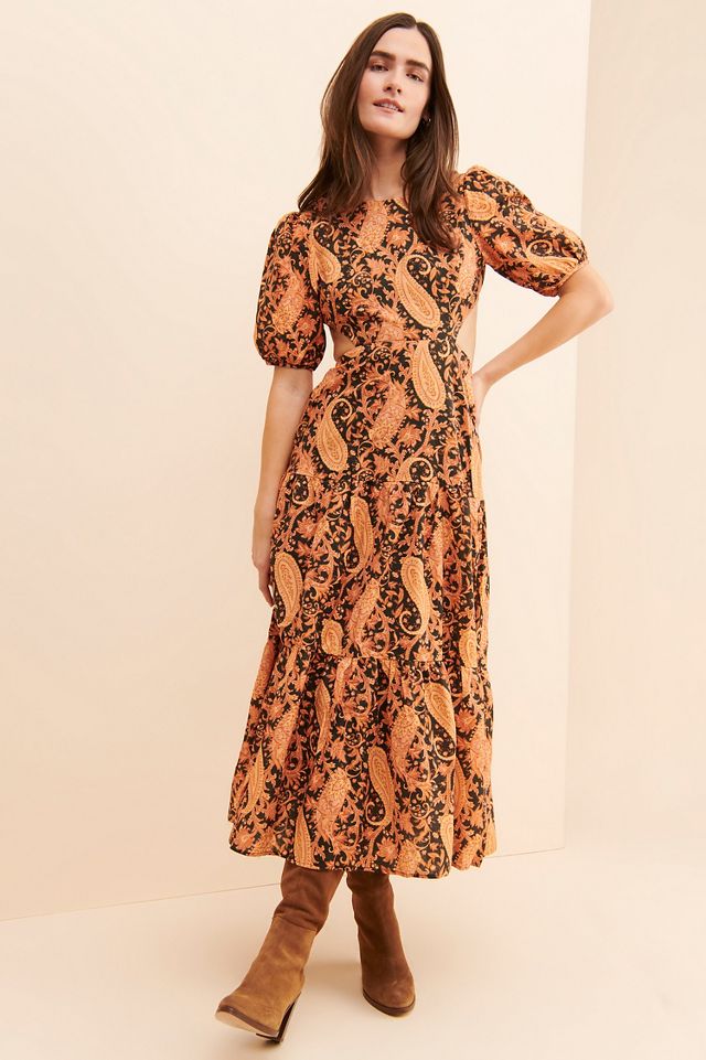 Charlie Holiday Flores Maxi Dress