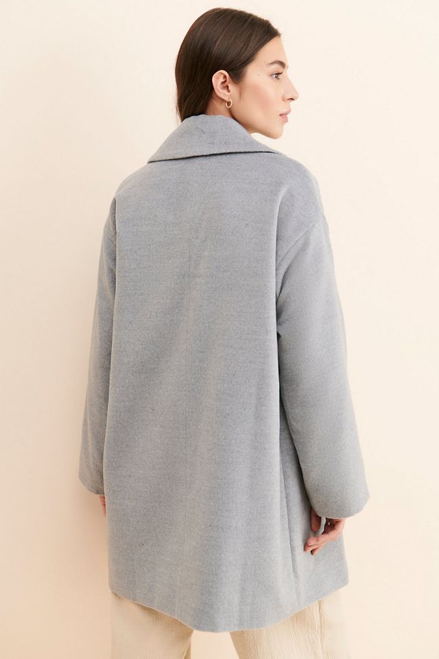 By Anthropologie Oversized Collar Coat