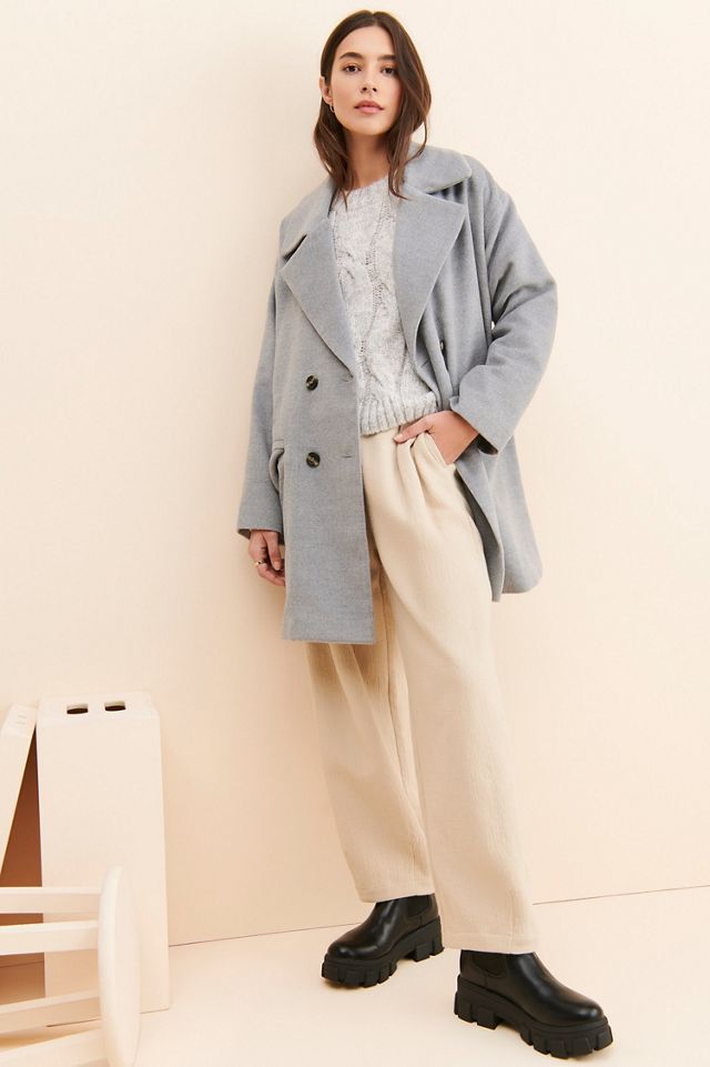Du Paradis Brushed Overcoat #3
