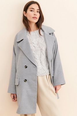 Du Paradis Brushed Overcoat