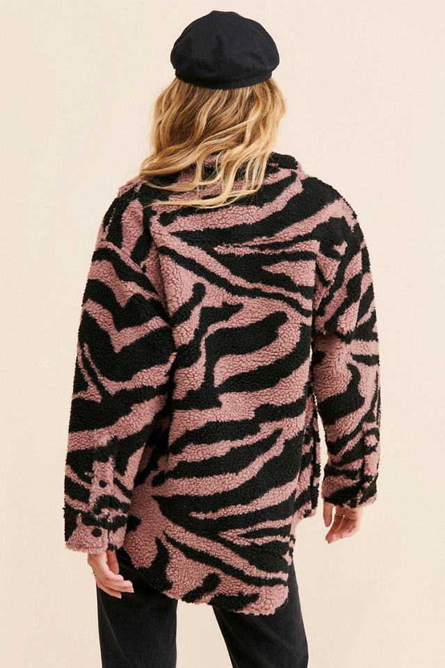 Pistola Lynn Oversized Shearling Jacket #1