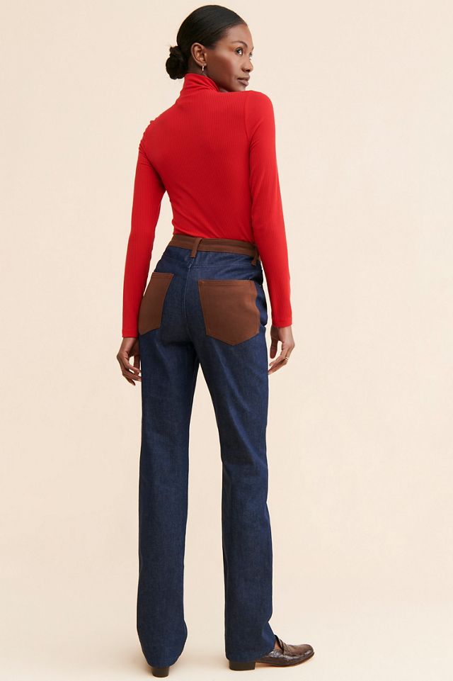 WeWoreWhat Icon Straight Leg Jeans #1