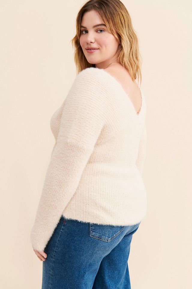 4SI3NNA Stephy Cross-Front Sweater #1