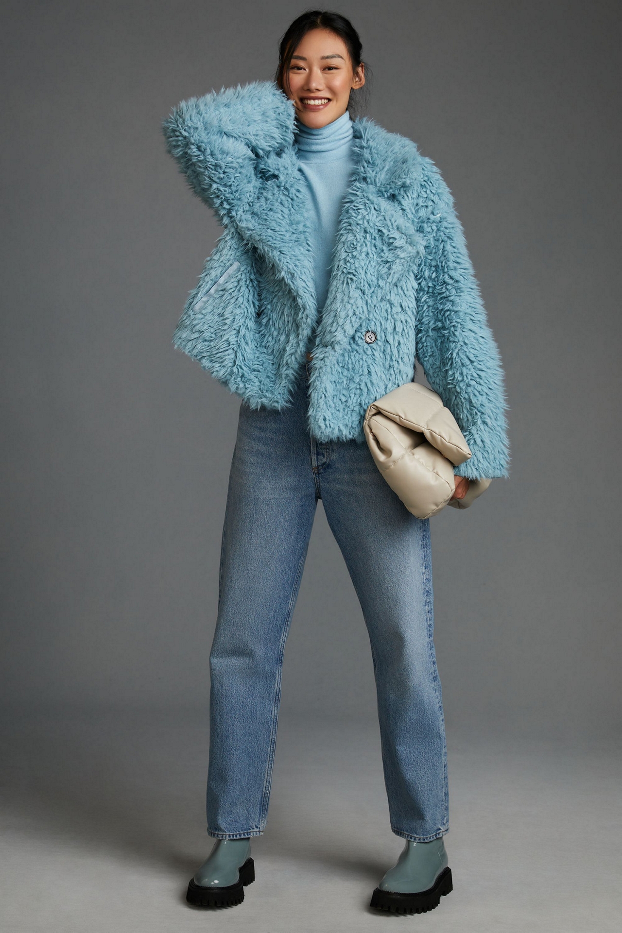Shag Faux Fur Jacket