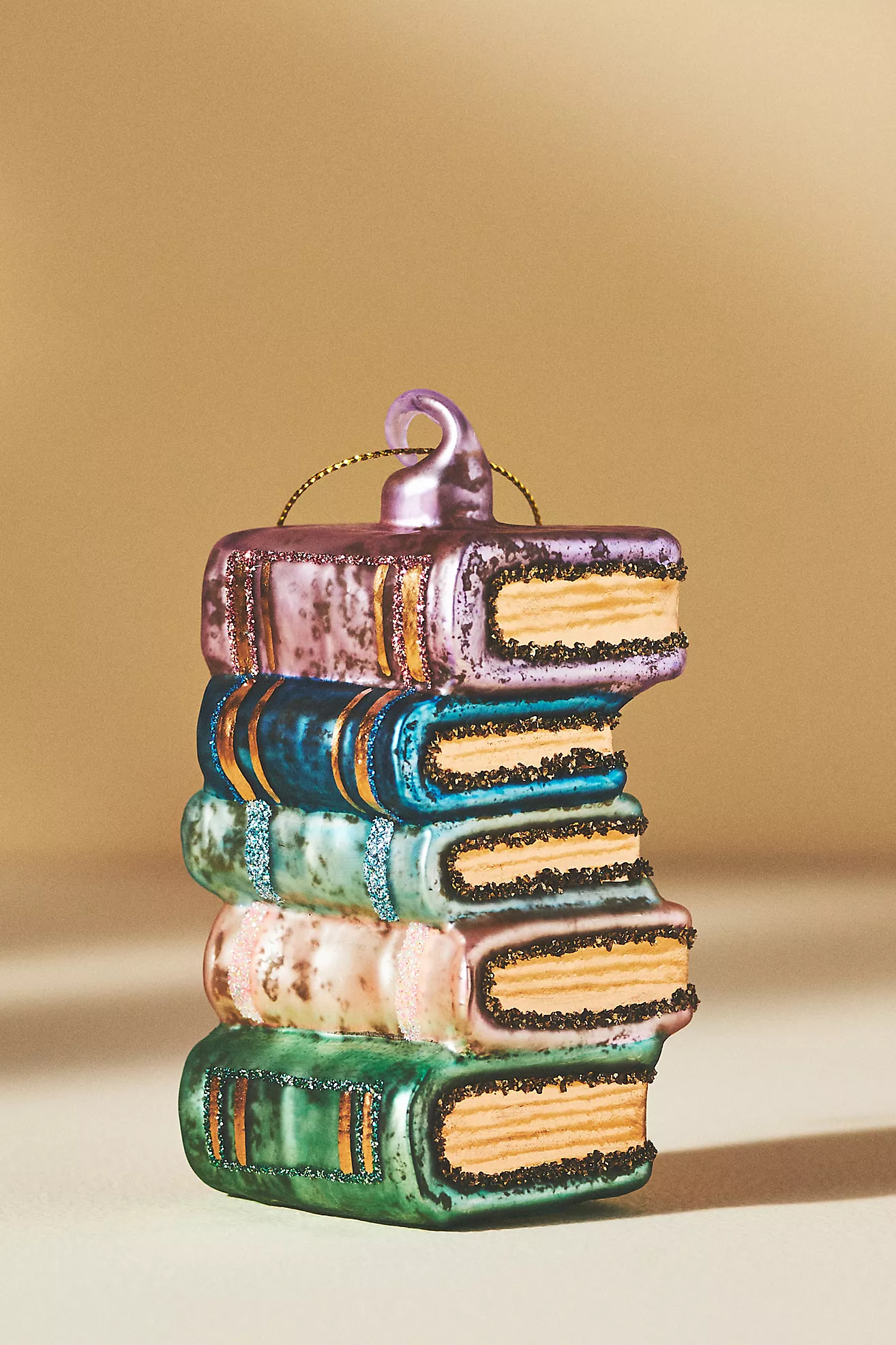 Book Stack Ornament
