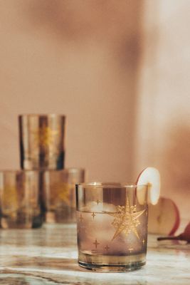 Catherine Martin Starry Night Old Fashioned Glasses, Set of 4