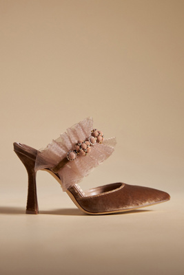 Sam Edelman Hughes Mule In Gold