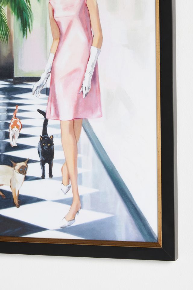 Cat Governess Wall Art #2