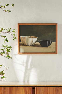 Artfully Walls Kubbe Bowls Wall Art In Blue