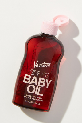 Vacation Baby Oil Spf 30 In Brown