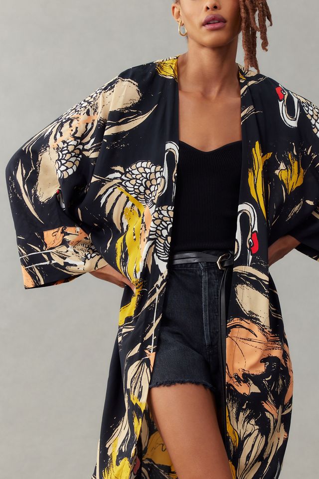 Bel Kazan Printed Kimono #2