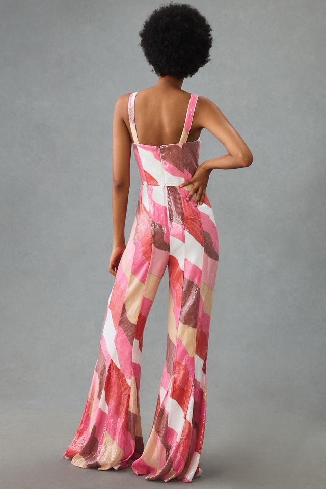 Hutch Sequin Flare Jumpsuit #1
