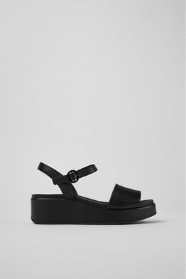 Shop Camper Misia Sandals In Black