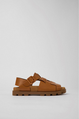 Camper Brutus Fisherman Sandal In Brown