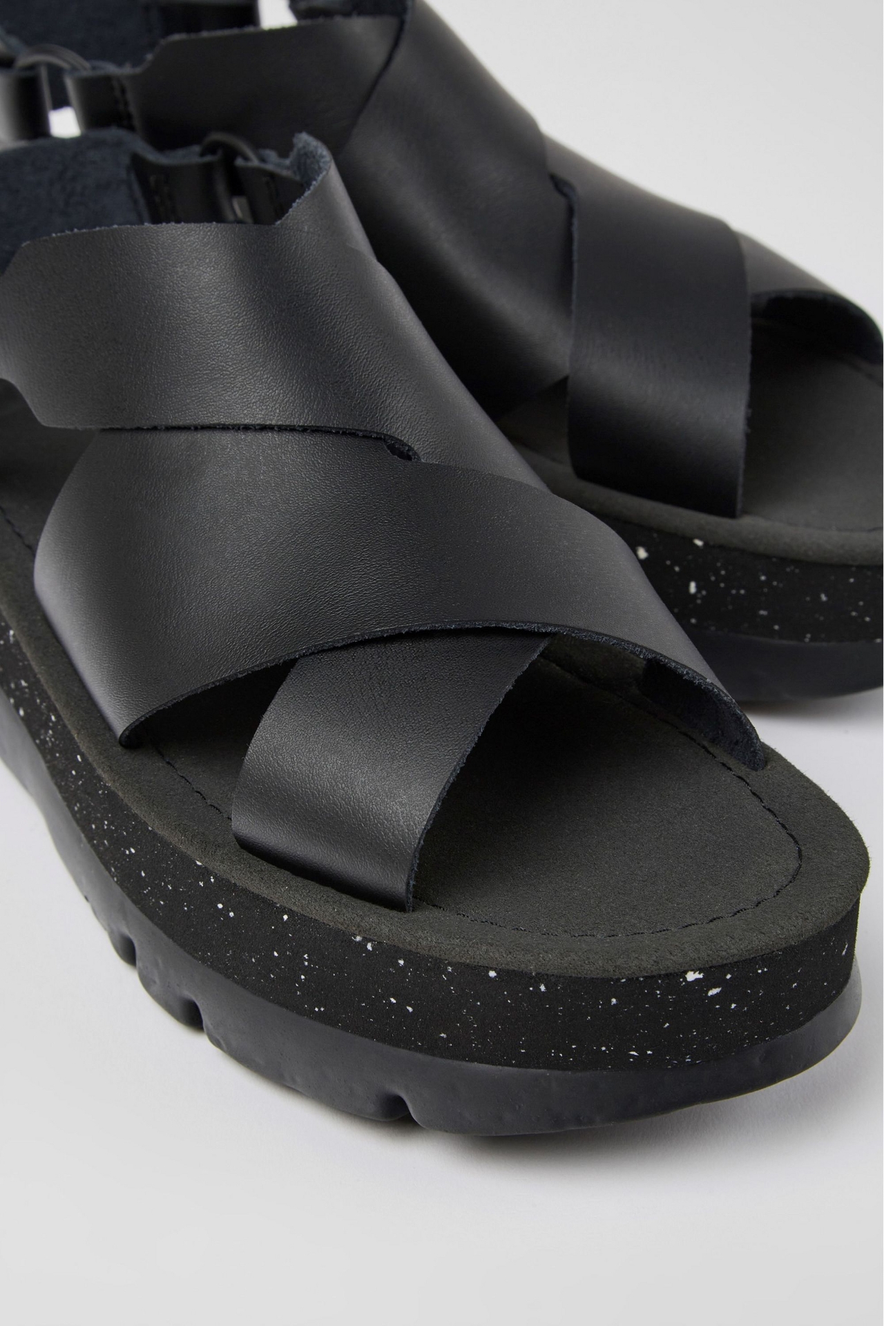 Camper Oruga Up Leather Sandals