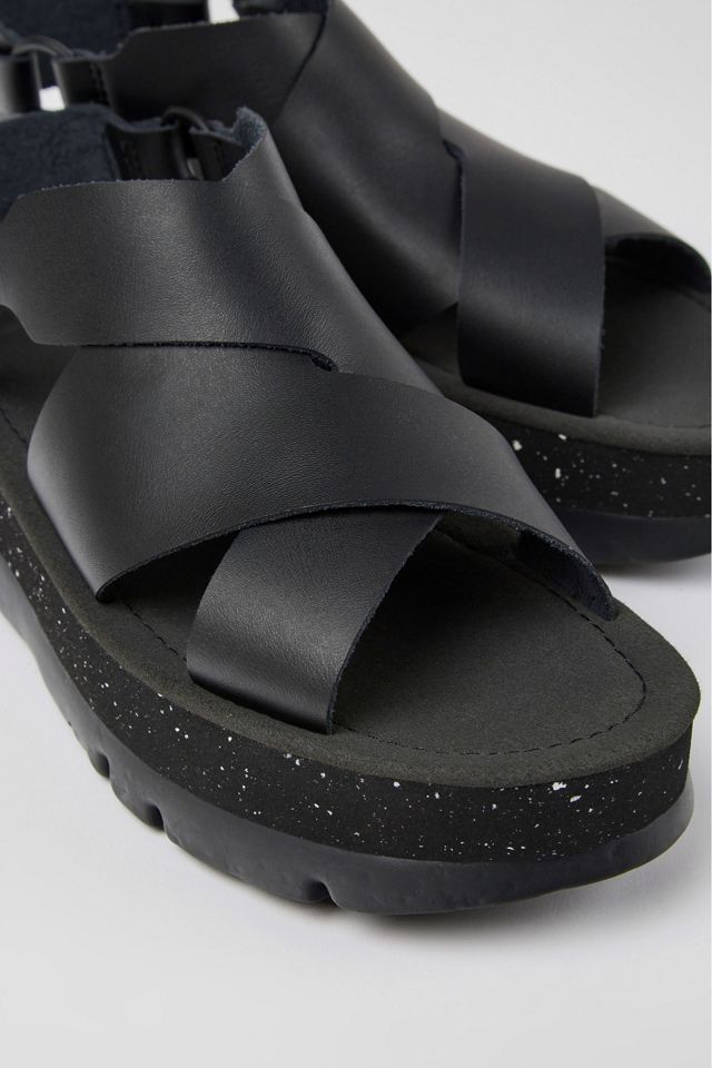 Camper Oruga Up Leather Sandals | Anthropologie