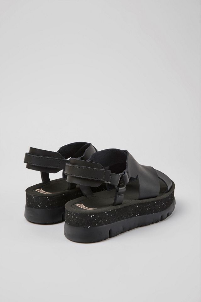★Camper★(W)Oruga Up Leather Platform Sandals★Black Camper Oruga Up Sandals | Black | FARFETCH