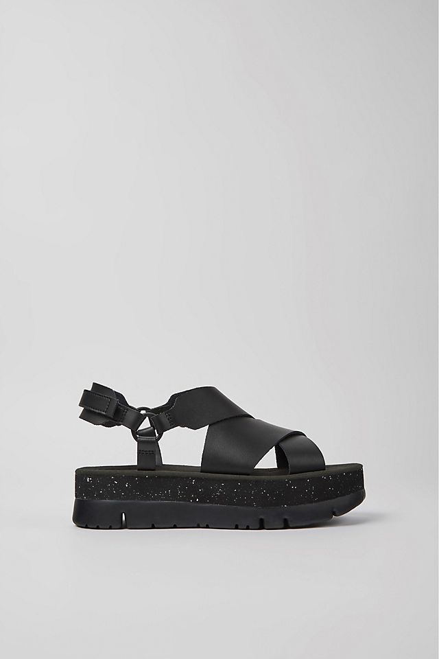 Camper Oruga Up Leather Sandals | Anthropologie