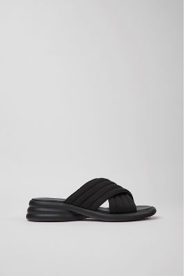 Shop Camper Spiro Slide Sandals In Black