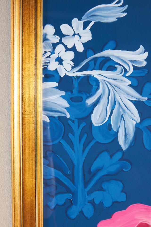 Vase with Flowers Wall Art #1