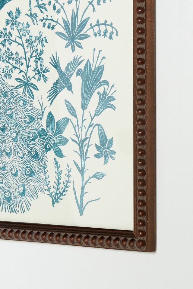 Peacock Garden Wall Art #1