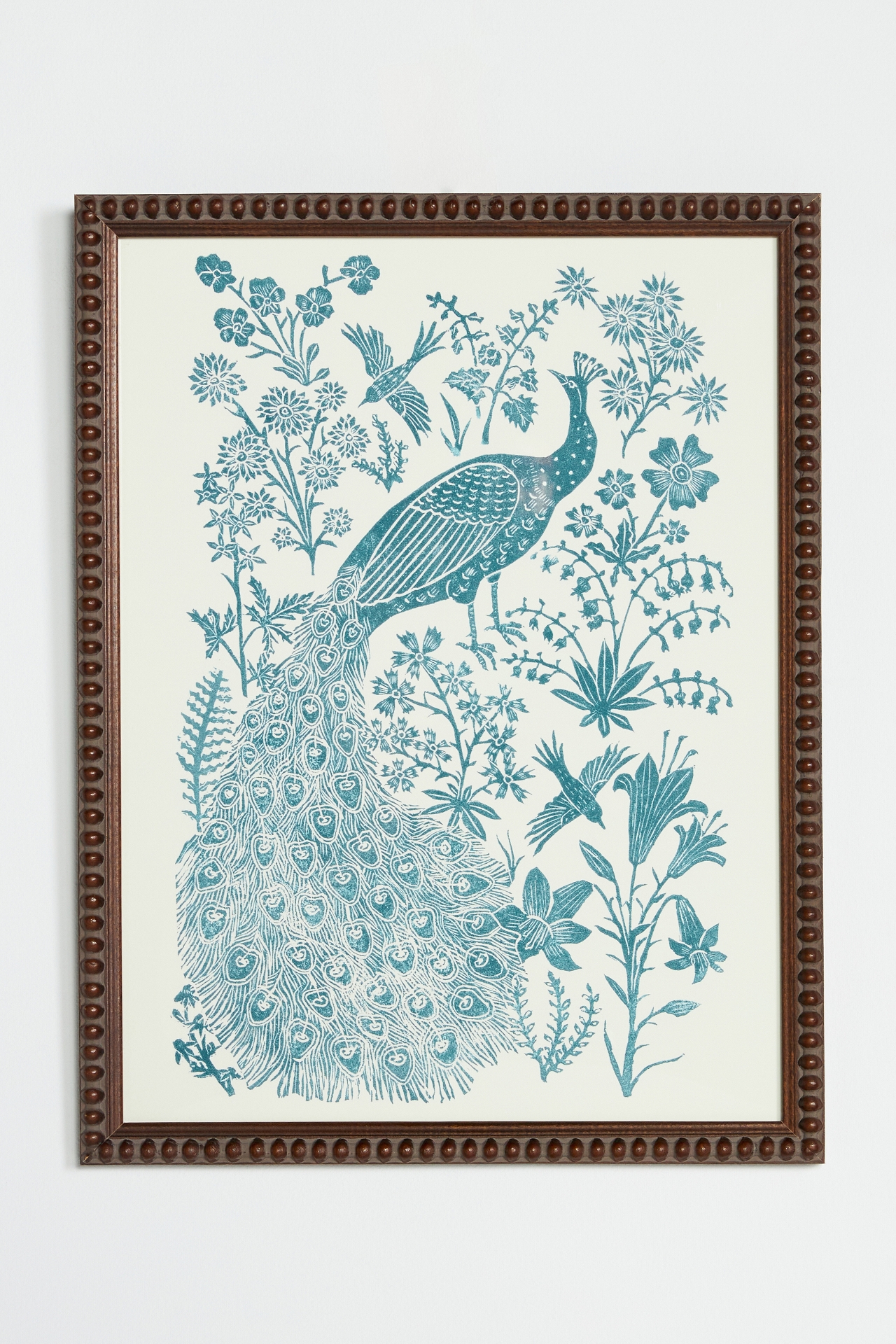 Peacock Garden Wall Art