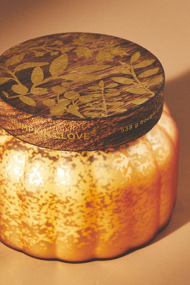 Capri Blue Pumpkin Clove Glass Jar Candle #2