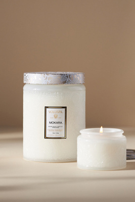 Mokara Glass Jar Candle
