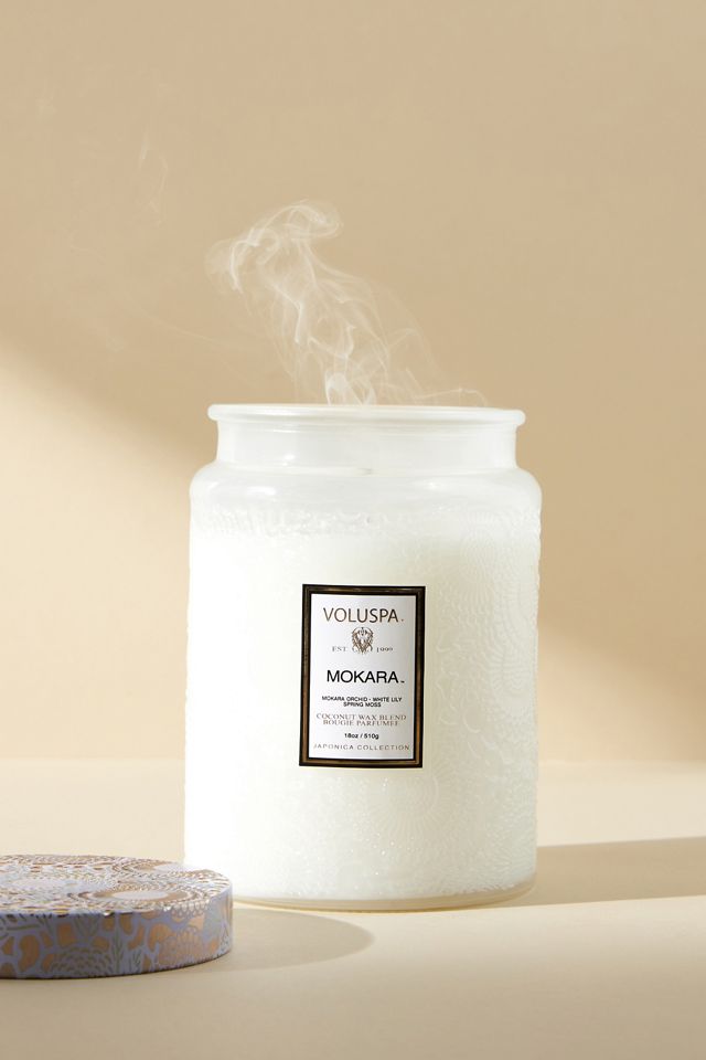 Voluspa Japonica Mokara Glass Jar Candle #1