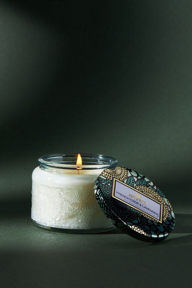 Voluspa Japonica French Cade & Lavender Glass Jar Candle​