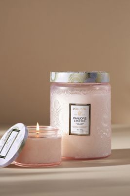 Voluspa Japonica Panjore Lychee Glass Jar Candle​