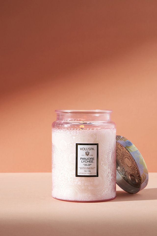 Voluspa Japonica Panjore Lychee Glass Jar Candle​ #1