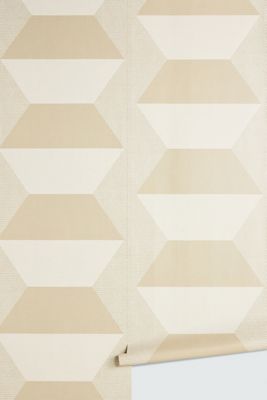 Mitchell Black Infinity Blocks Geometric Wallpaper