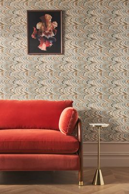 Mitchell Black EndPaper Abstract Wallpaper