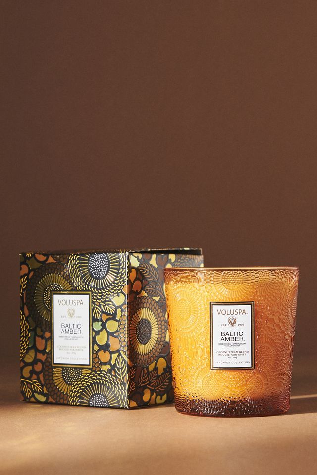 Voluspa Japonica Baltic Amber Boxed Candle #1