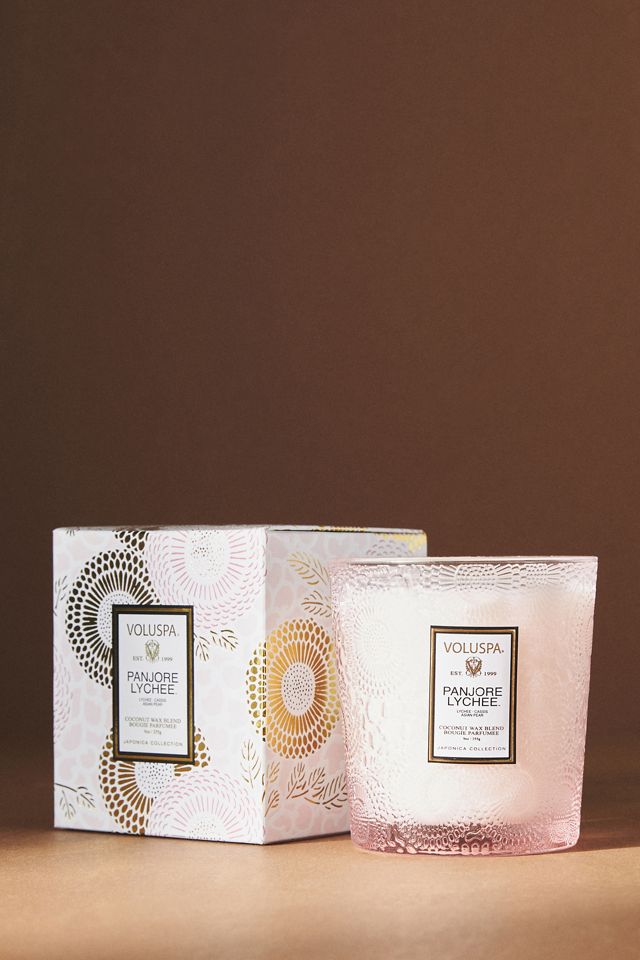 Voluspa Japonica Panjore Lychee Boxed Candle Anthropologie