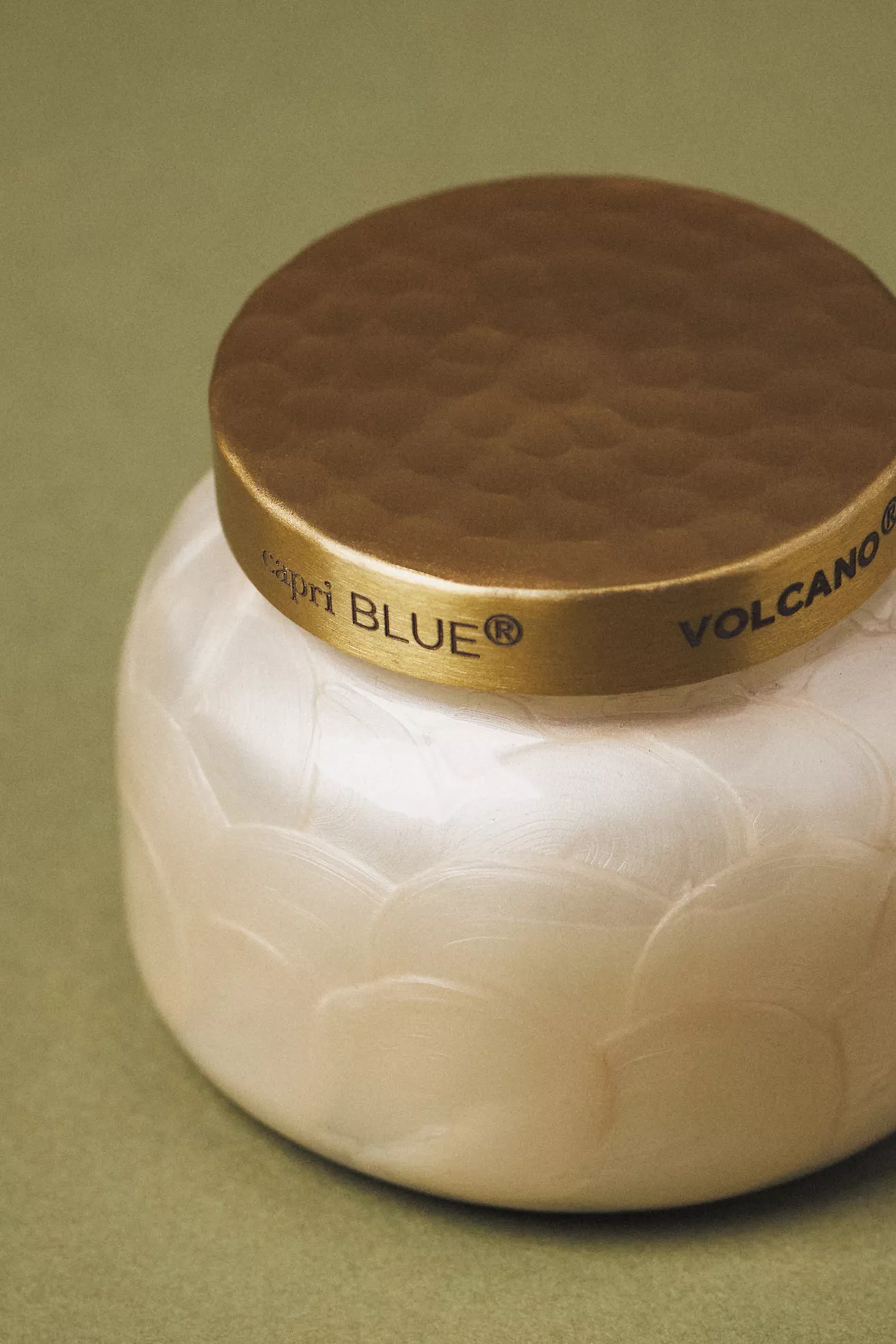 Capri Blue Volcano Capiz Jar Candle​ - thumbnail 3