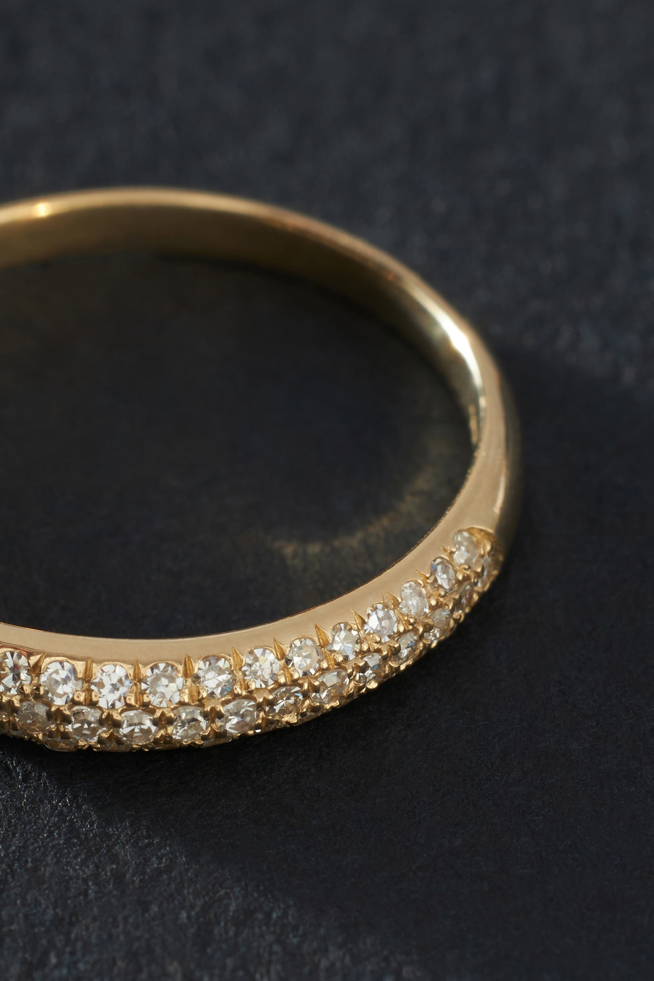 Pavé Diamond Band Ring