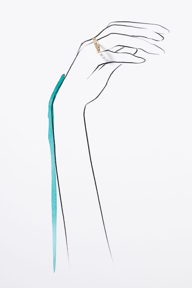 Pavé Diamond Chain Link Ring #2